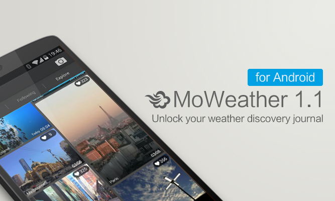 MoWeather Android 1.1 版正式发布！