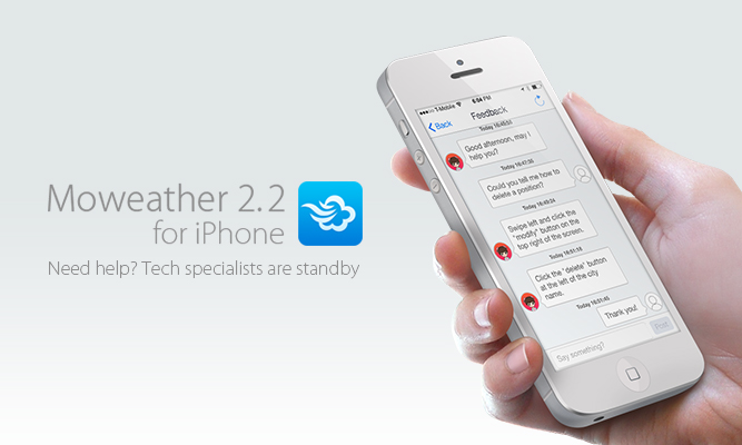 MoWeather iPhone 2.2 版正式发布！