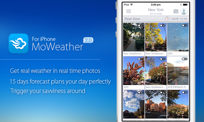 MoWeather iPhone 2.0 版正式发布！