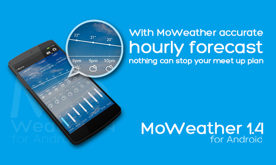 MoWeather 1.4 for Android 版正式发布!(7月31日)